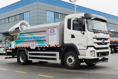 電動灑水車生產(chǎn)廠家_10噸比亞迪T8純電動抑塵車